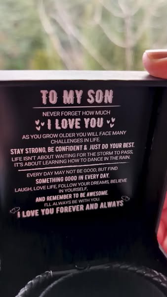 🧑 To My Son