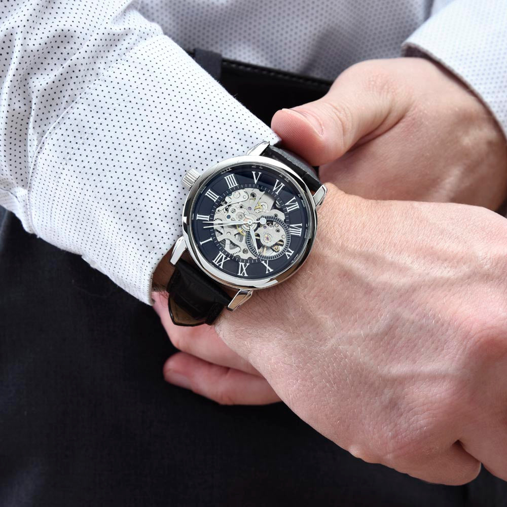 Mi Amor ❤️ Reloj Esencia de Lujo Esqueleto 💎🕰️
