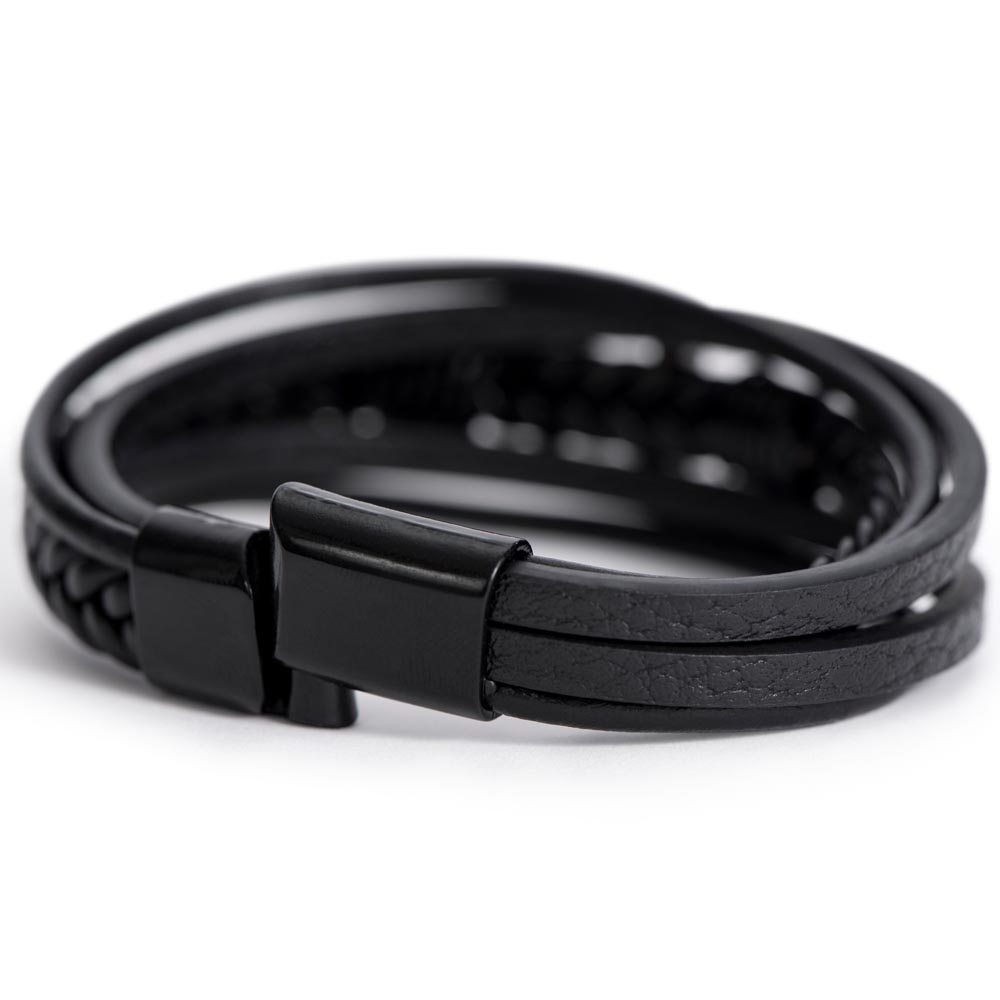 TO MY SON🧑 MEN'S CROSS BRACELET