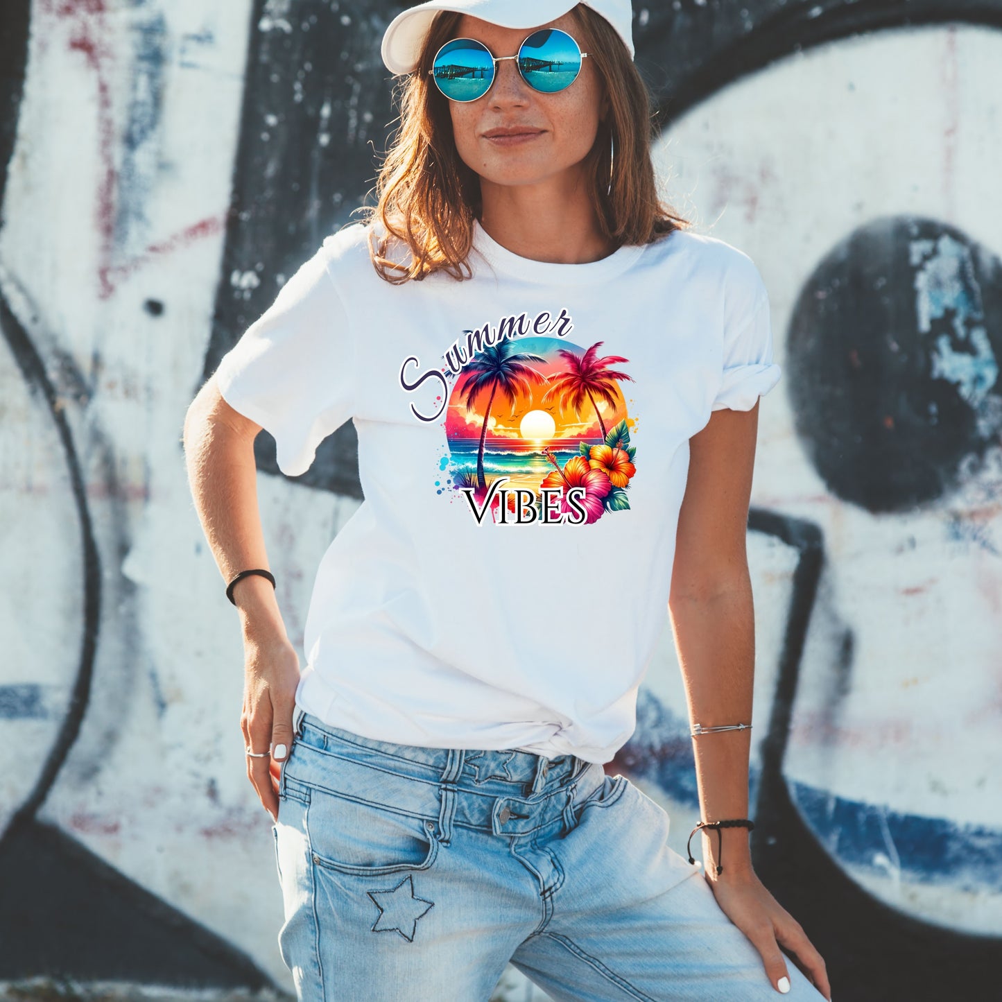 🌞 Summer Breeze Luxe Tee T-Shirt