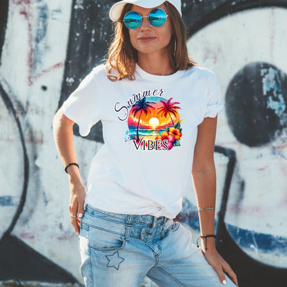 🌞 Summer Breeze Luxe Tee T-Shirt