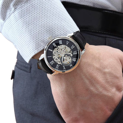 Mi Amor ❤️ Reloj Esencia de Lujo Esqueleto 💎🕰️